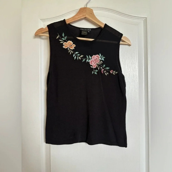SPANNER Tops - SPANNER Embroidered  Top